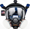 Full Face Chemical & Particulate Respirator (Reusable Eye Protection Mask)