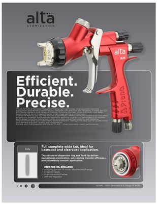 Alta A25 SPRAY GUN (REPLACEMENT PARTS ONLY) - Cozmo Recon