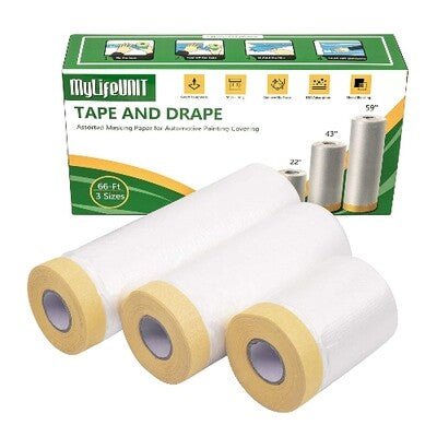 Drape & Tape Assorted Masking Paper - Cozmo Recon