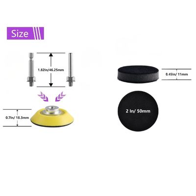 2" Hook and Loop Sanding Pad